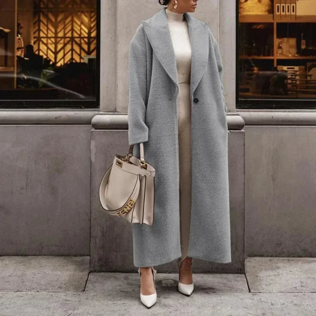 Marline | Elegant Lang Dame Trenchcoat
