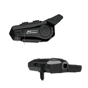 Bluetooth motorcykelhjelm intercom headset – 1000M trådløs interphone, håndfri opkald, krystalklar lyd til 2 kørere på ture og eventyr 3