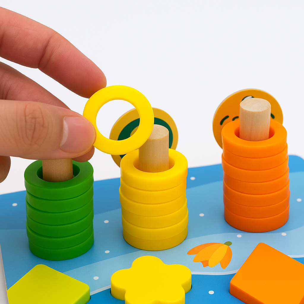 Bøgetræsvidundere | Montessori pædagogisk legetøj til interaktiv læring 4