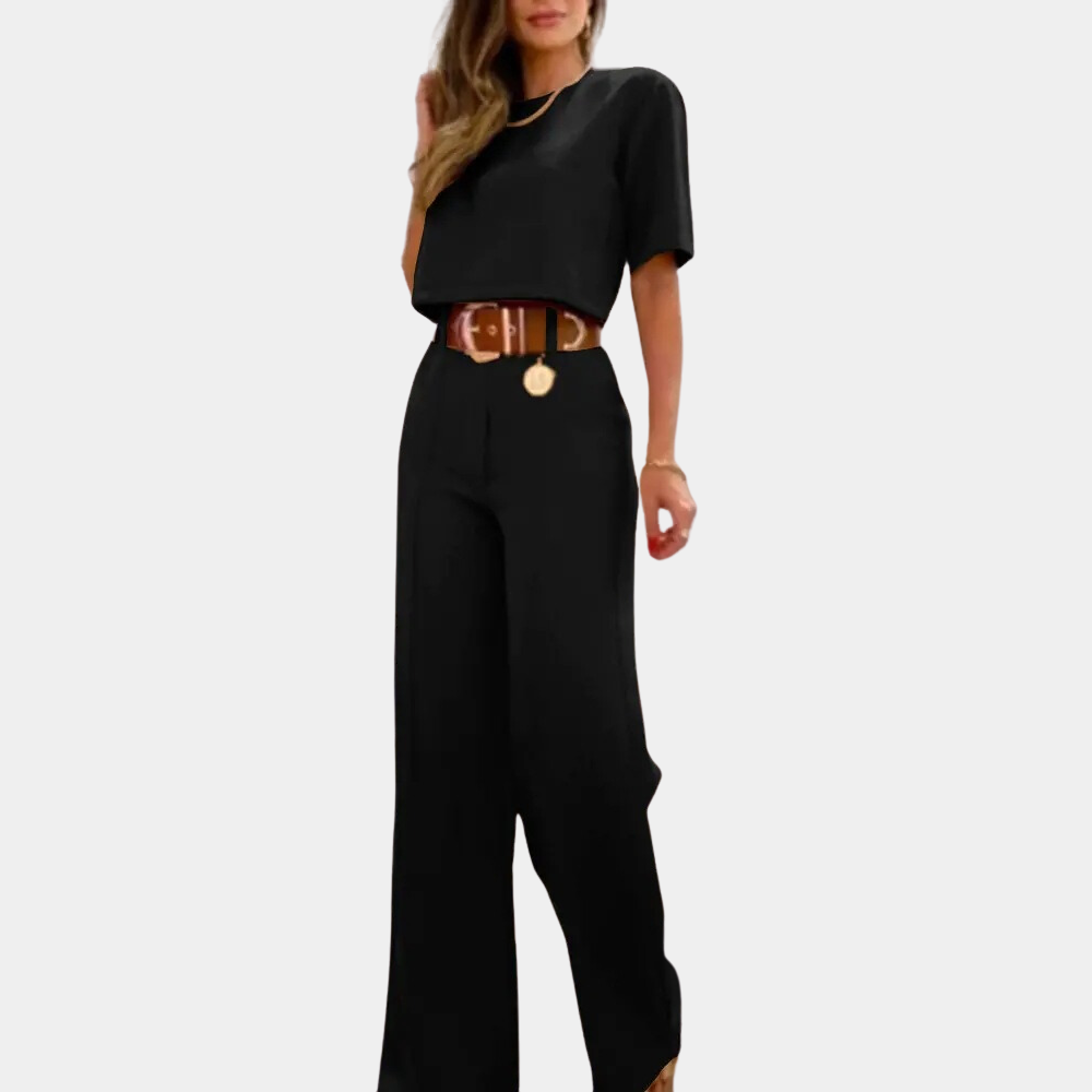 Chic kontorsæt af to dele til elegante sommerlooks