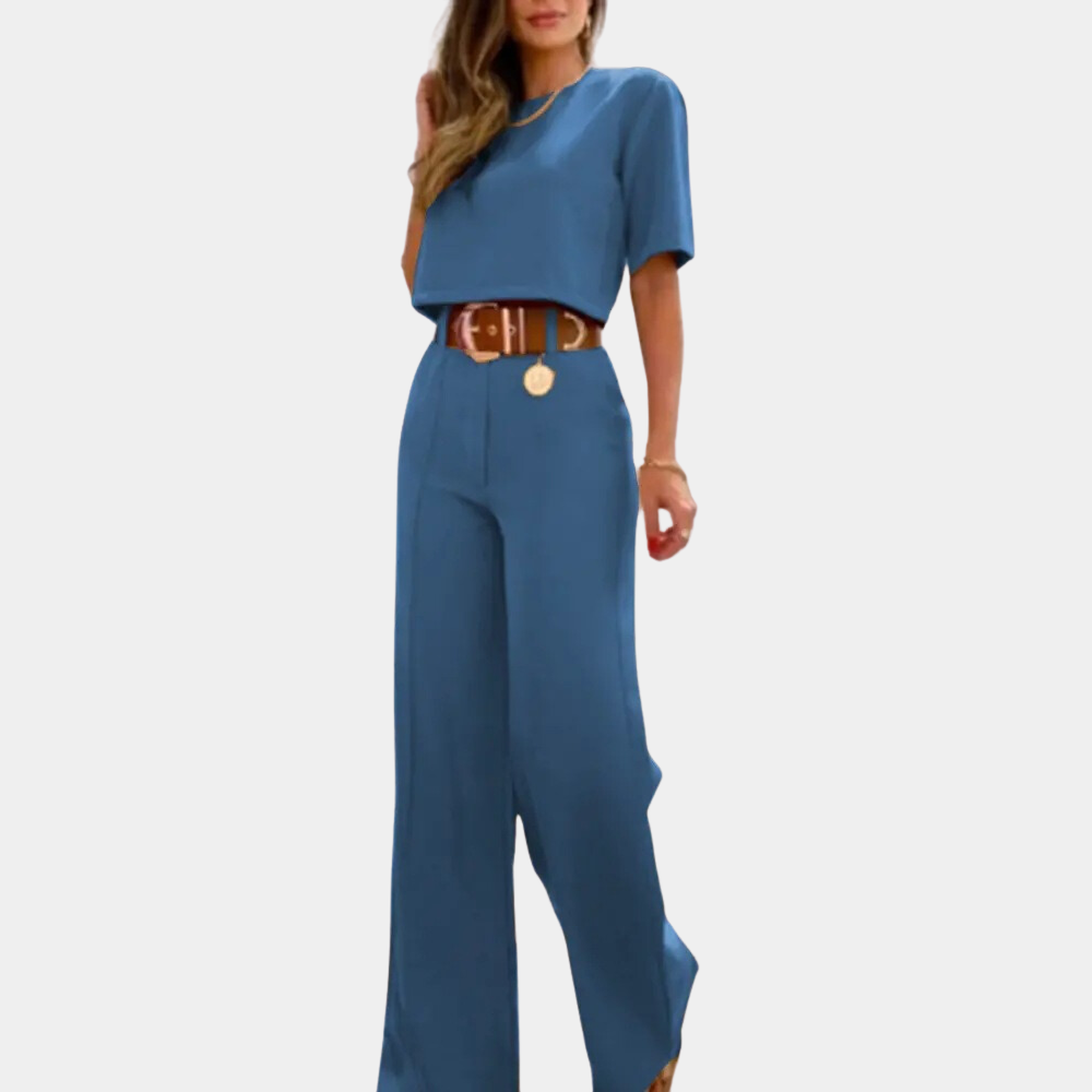 Chic kontorsæt af to dele til elegante sommerlooks