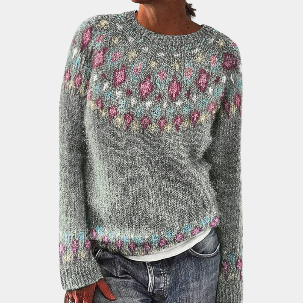 Lara | Elegant Stribet Trøje