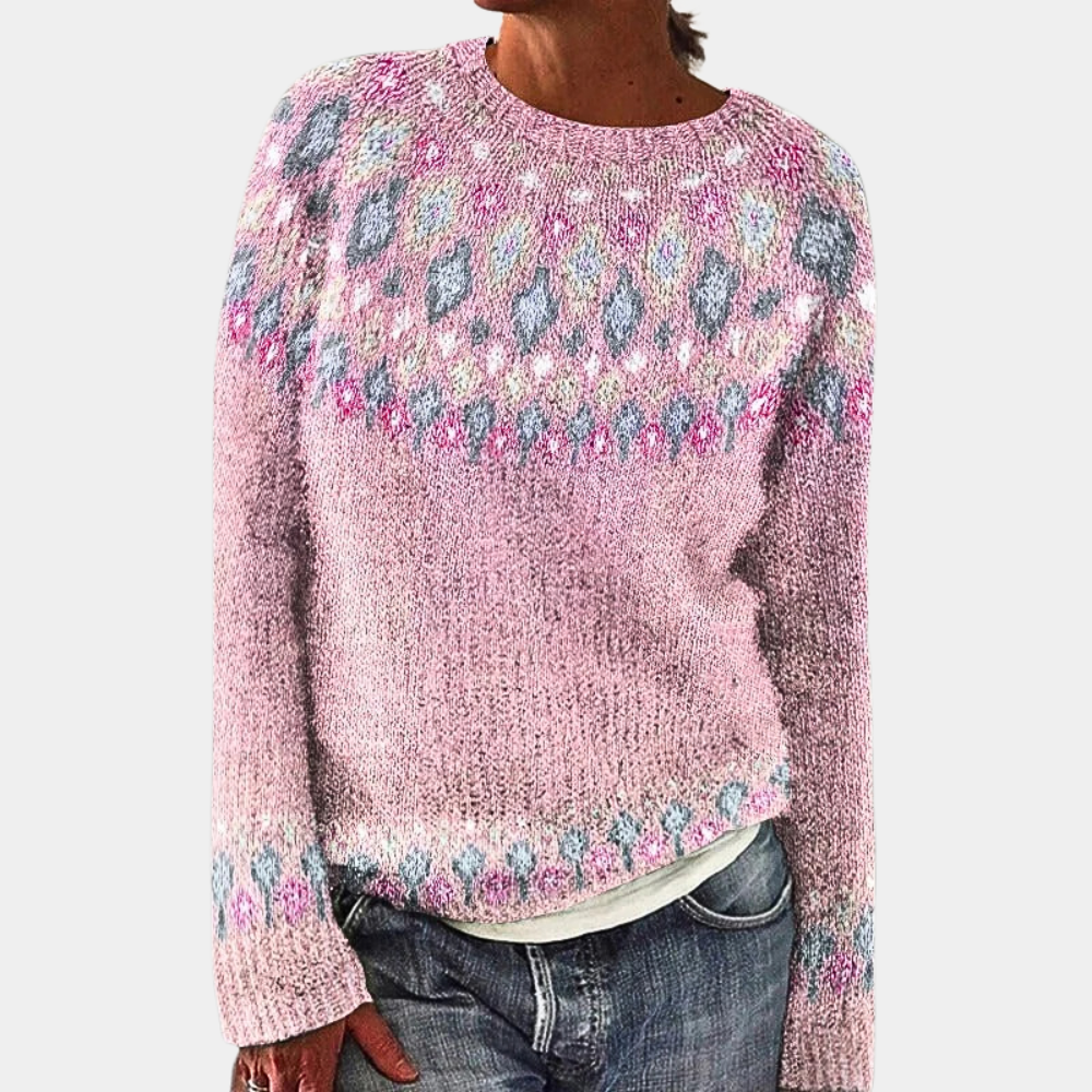 Carla | Elegant Stribet Trøje