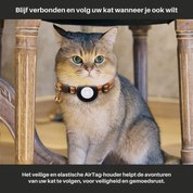 CAT GPS-trackerhalsbånd med hurtigudløser og reflekterende design for forbedret synlighed om natten 2