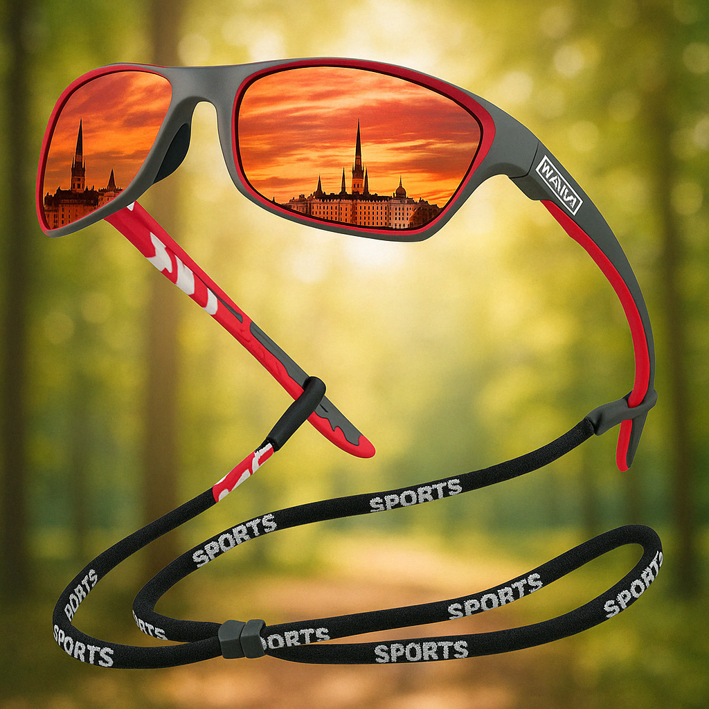 Polarisatie buiten -Sports -Sunglasses met UV400 -Protection -Easy en stijlvol ontwerp voor ultieme oogcomfort-2