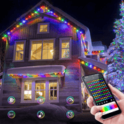 ColorShine – RGBIC LED-stribebelysning til julefester og -rum 2