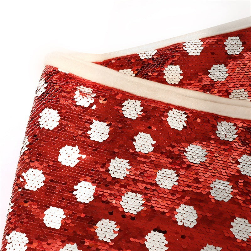 Creative Home Julepailletter Træskørt 2