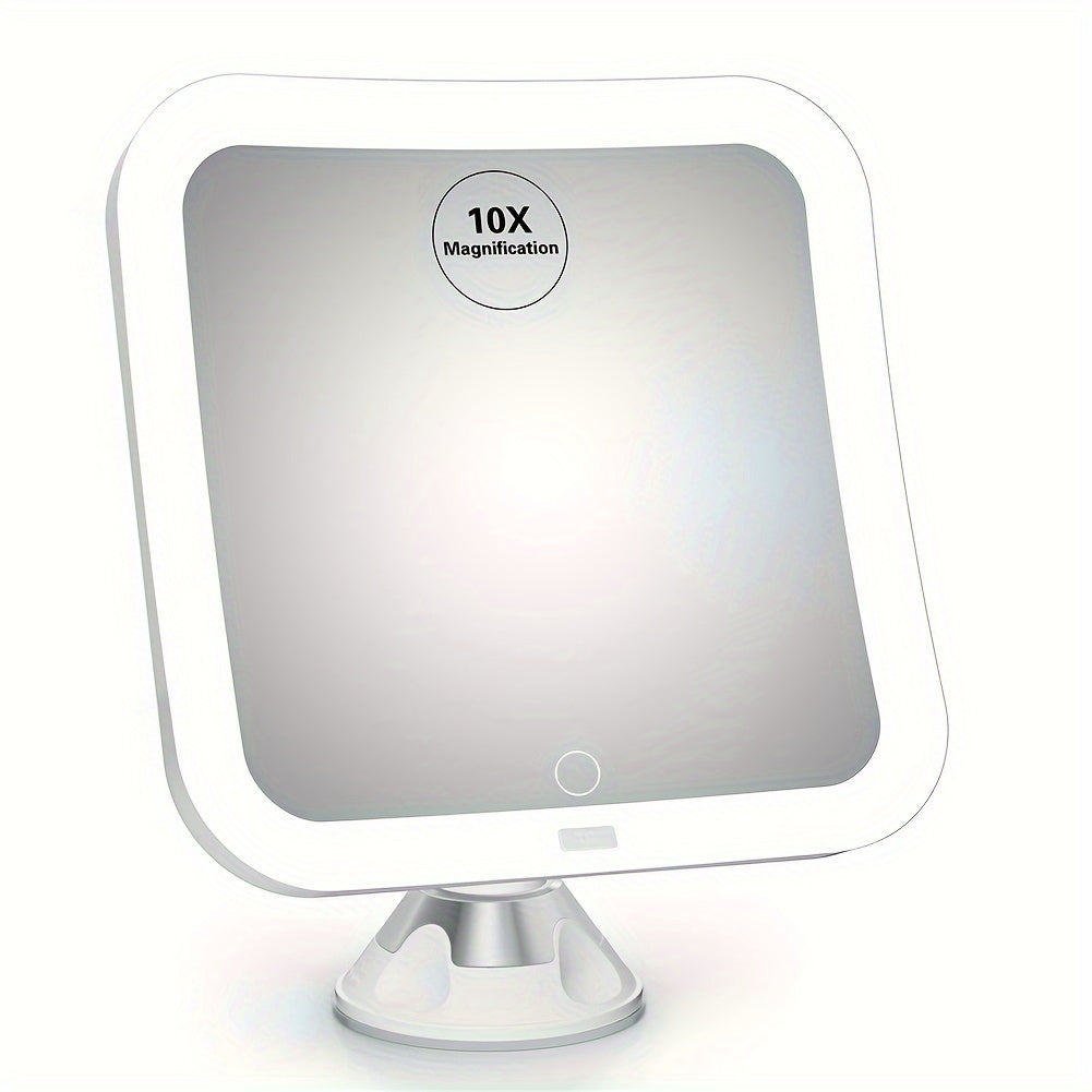 Glowsnap -make -Up spiegel met aanraakregeling en zuigbeker-1