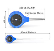 Cyklist Ledvinkelmåler – Værktøj til måling af arm- og benvinkel til cykeltilpasning og præstationsoptimering 5