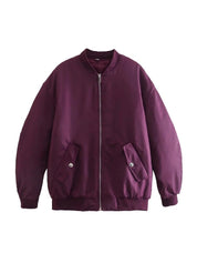Dame Bomber Transition Jakke | Oversized 1