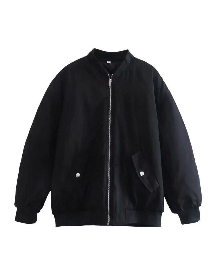 Dame Bomber Transition Jakke | Oversized 6