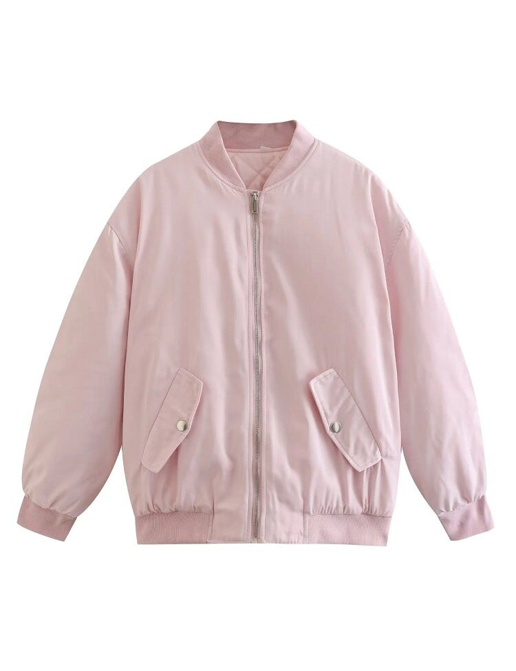 Dame Bomber Transition Jakke | Oversized 9