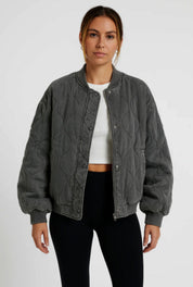 Dame Bomber Transition Jakke | Plus Size 0