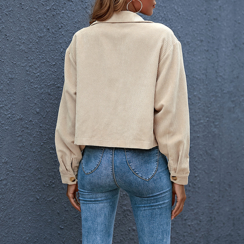 Dame Lassig overgangsjakke | knaplukning 3