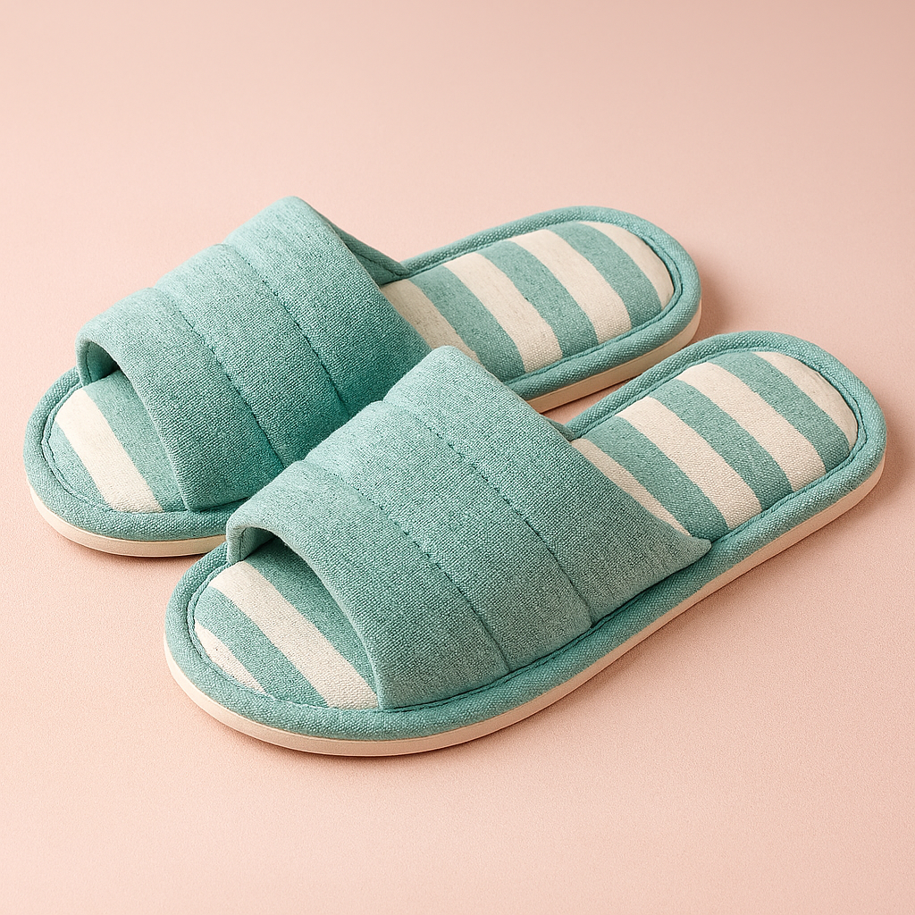 Dame hjemmesko med skridsikre såler | Komfortable og stilfulde 0