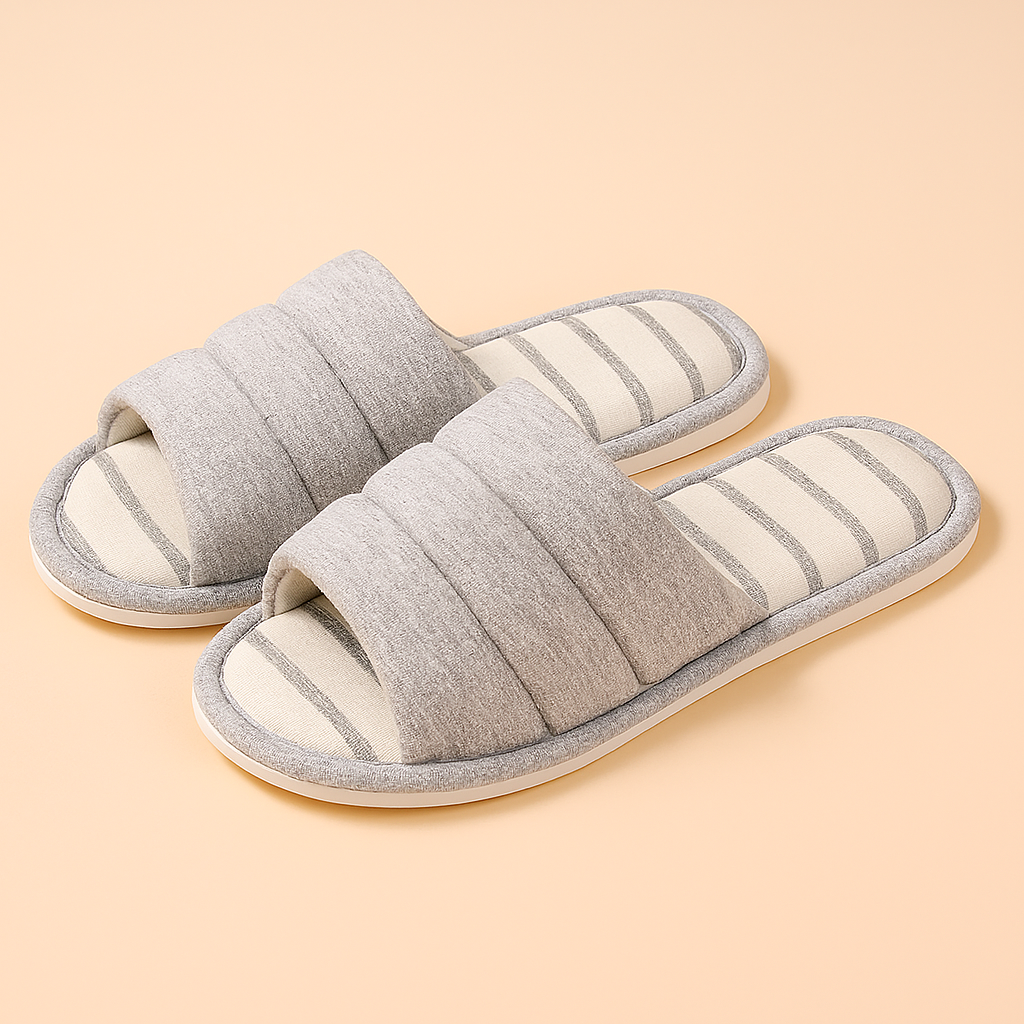 Dame hjemmesko med skridsikre såler | Komfortable og stilfulde 5