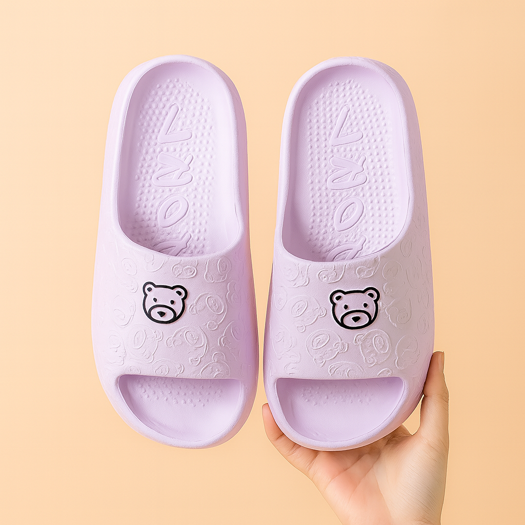 Damebamse-slippers | Lette, komfortable og skridsikre indendørssko 1