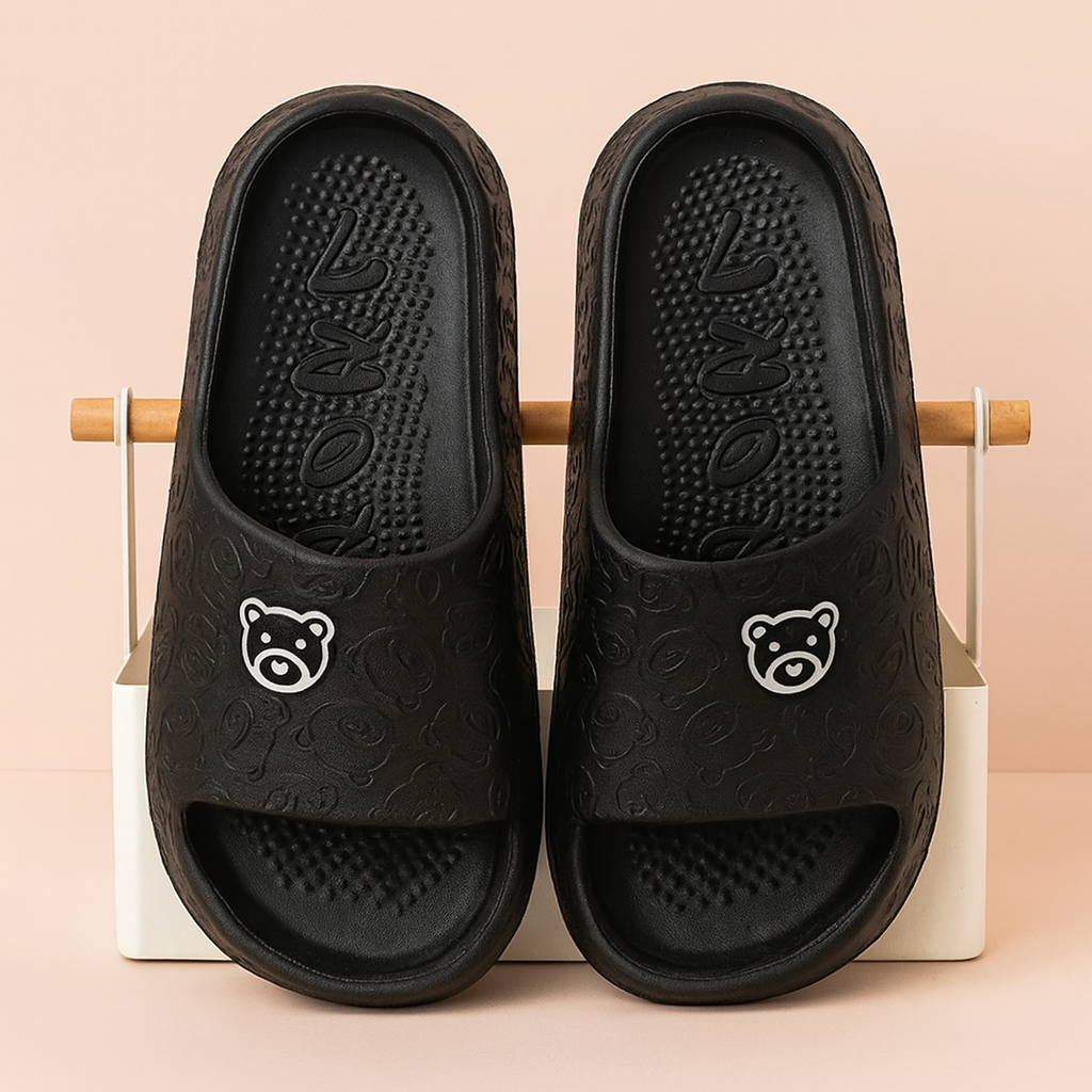 Damebamse-slippers | Lette, komfortable og skridsikre indendørssko 2