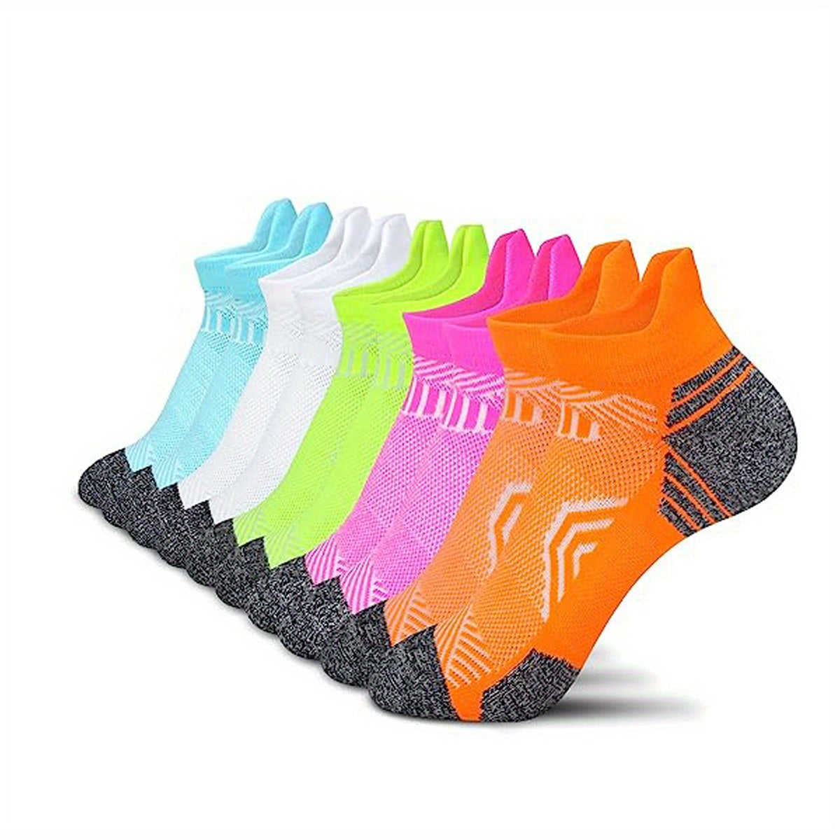 Damekompressionssportssokker – Åndbare og behagelige til aktiviteter og daglig brug 0