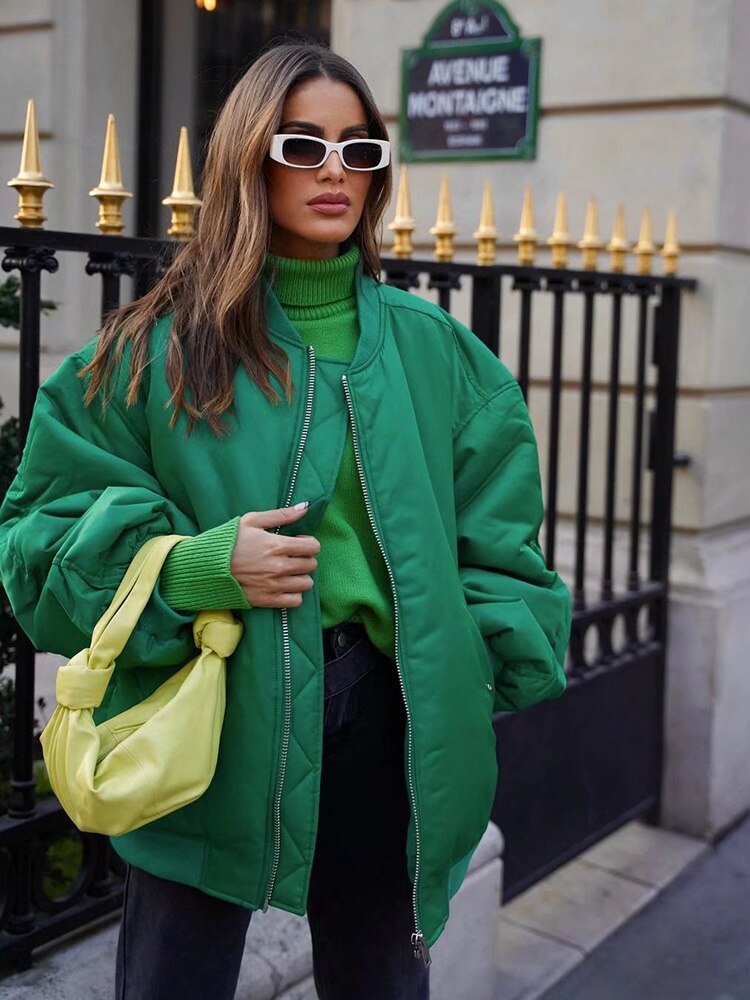 Dames bomberjack | Oversized 3