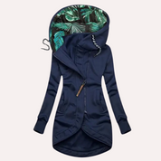 Dames fleecejack met capuchon | Elegant 0