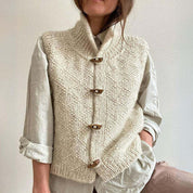 Dames vest met opstaande kraag | Winter 0
