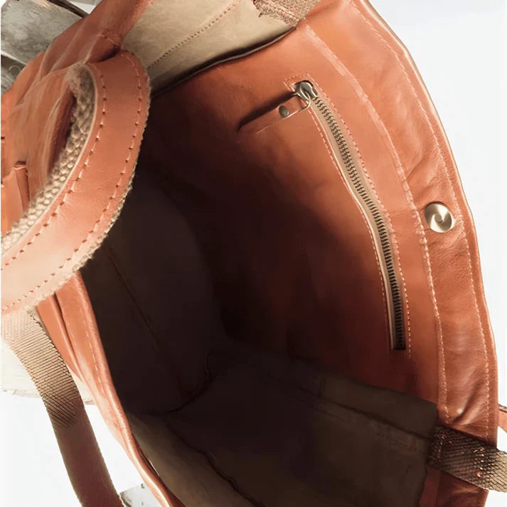 Dametaske med stor kapacitet i stilfuldt stof af høj kvalitet 2