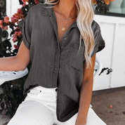 Shaloni - Elegant jeansbluse med stil