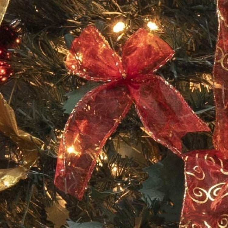 Dekorativt foldbart farverigt spiraljuletræ 4