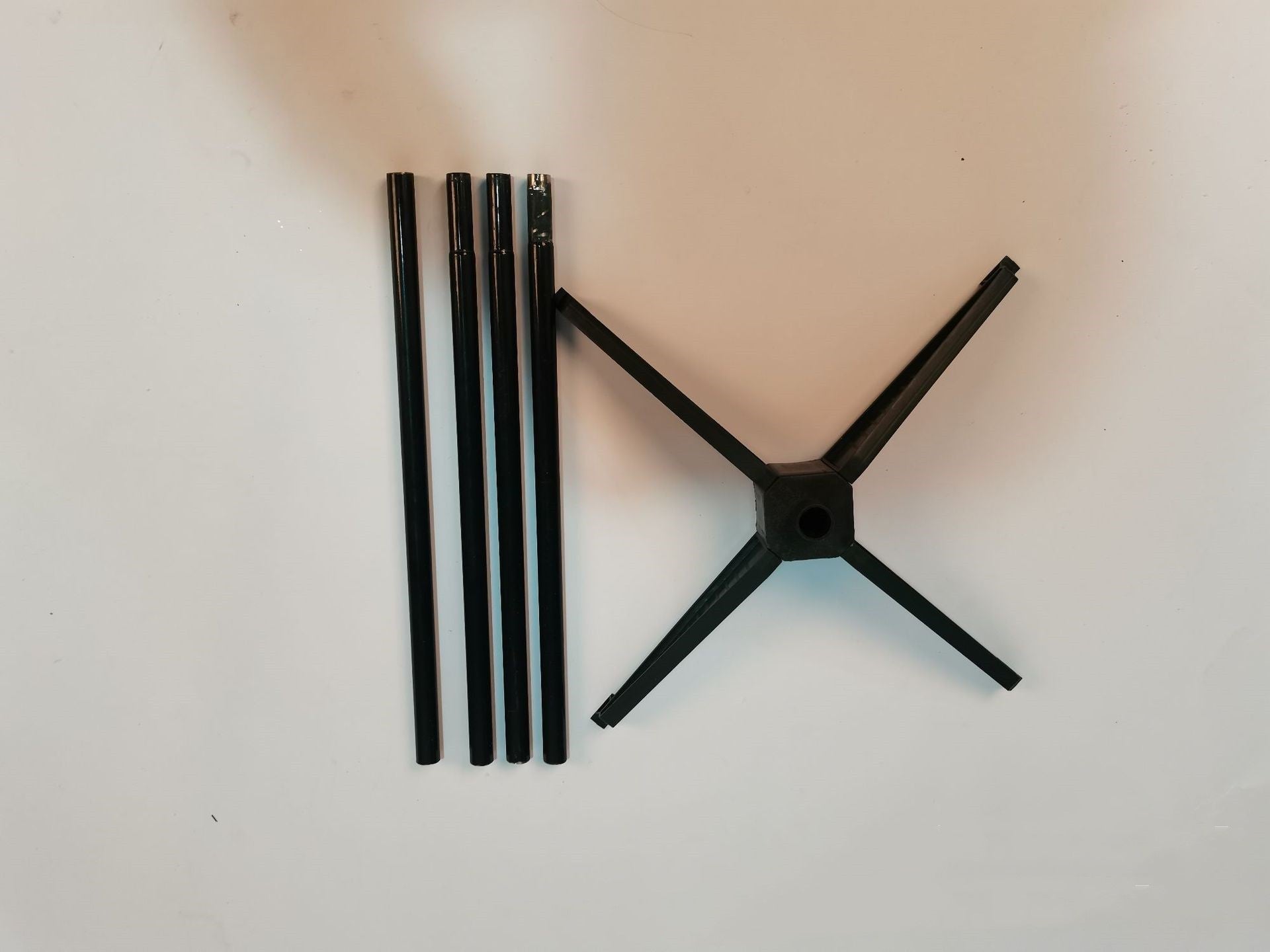 Dekorativt foldbart farverigt spiraljuletræ 6