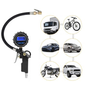 Digital dæktryksmåler med LED LCD – Højpræcisions-nattesynspumpe til biler, SUV'er og alle køretøjsvedligeholdelsesbehov 3