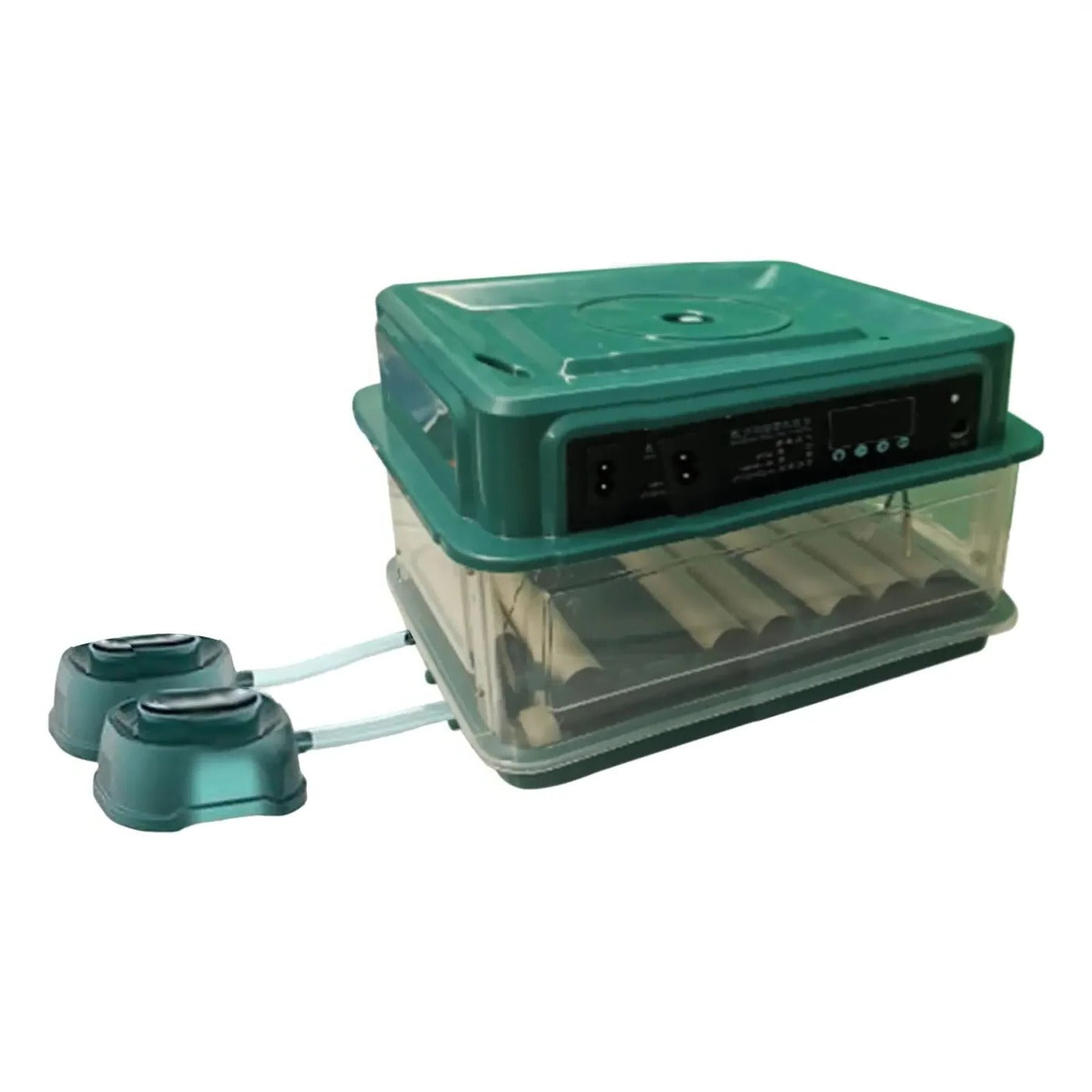 Digital rugemaskine med justerbar bakke - EU-stik, lysmåler og drejefunktion til udklækning af kyllinger, fugle og mere 3