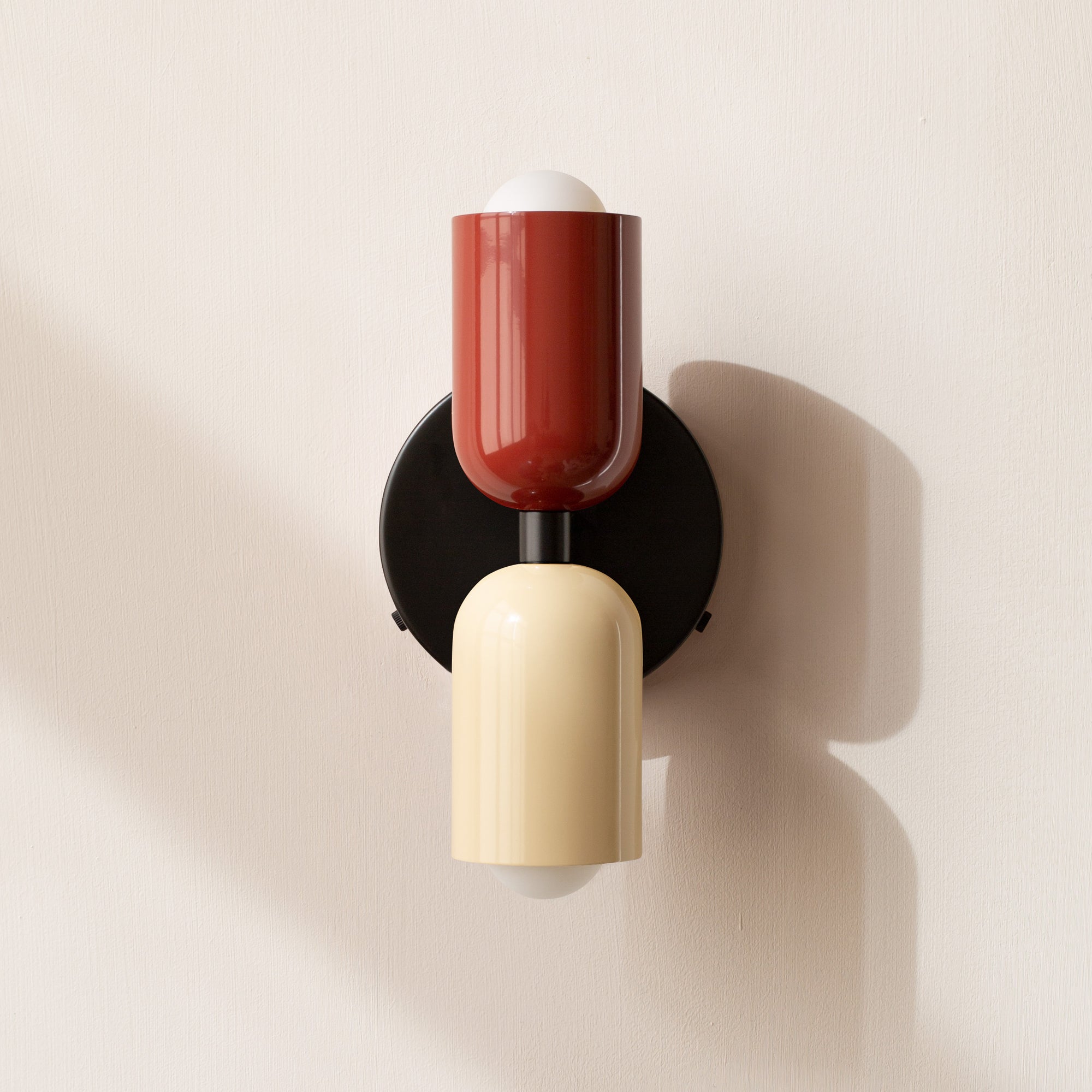 Dobbeltlys: Vintage-inspireret væglampe med dobbelt lys 3