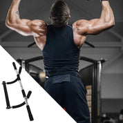 Døråbnings pull-up stang til hjemmegym – Indendørs body trainer til full body fitness, let ophængbar stang med skumgreb og robust design 6