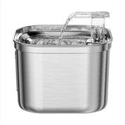 Drikkefontæne i rustfrit stål til katte 4