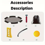 Dynamisk mini-volleyballnet – kompakt og velegnet til ethvert spillested 4