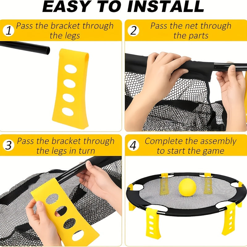 Dynamisk mini-volleyballnet – kompakt og velegnet til ethvert spillested 6