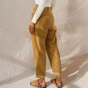 Liza | Casual Rib Bukser