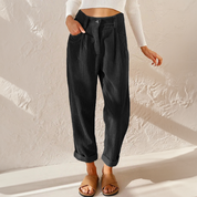 Liza | Casual Rib Bukser