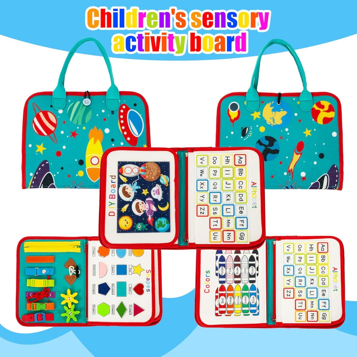 EduPlay | Blød aktivitetsbog til småbørn med engagerende design 2