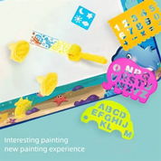 Ekstra stor vand-doodlemåtte til børn – Rodfri pædagogisk doodlemåtte med flere temaer 5