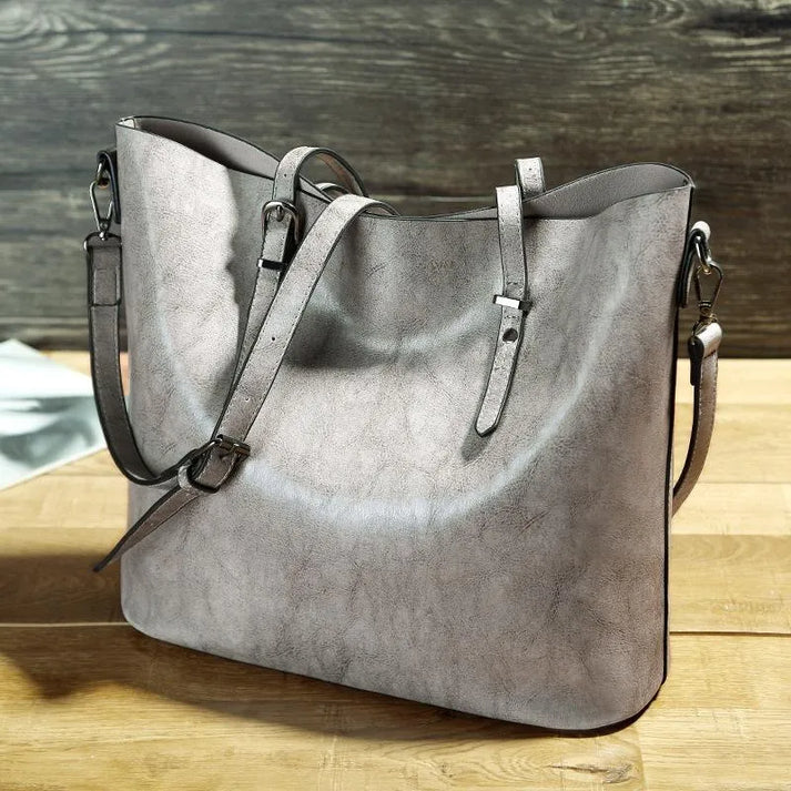 Elegant crossbody-taske til kvinder i funktionelt læder 5