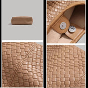 Elegant damehåndtaske i stilfuldt, slidstærkt læder 4