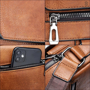 Elegant damehåndtaske i tidløst læderdesign 3