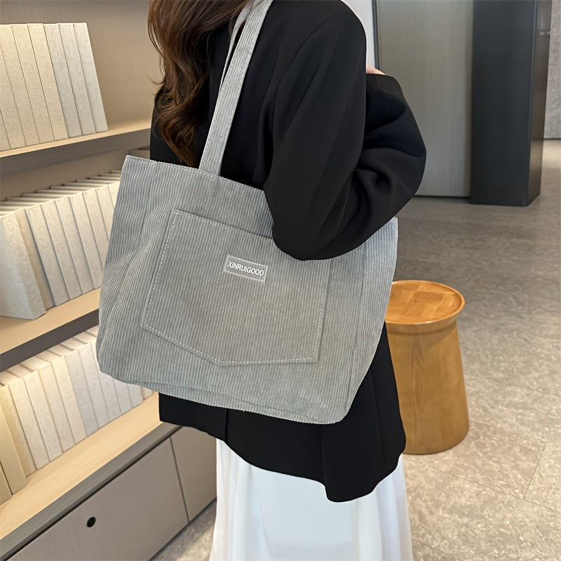 Elegant håndtaske i fløjlsfløjl til kvinder, alsidig i vegansk læder 4