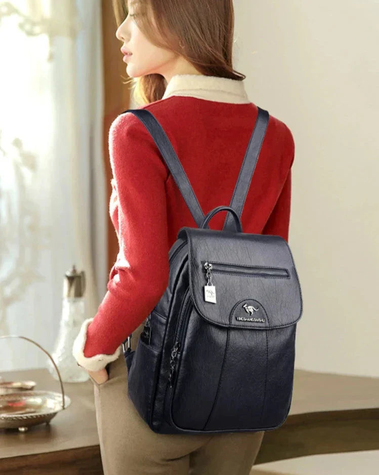 Elegant moderigtig rygsæk til kvinder i slidstærkt premiumstof 1