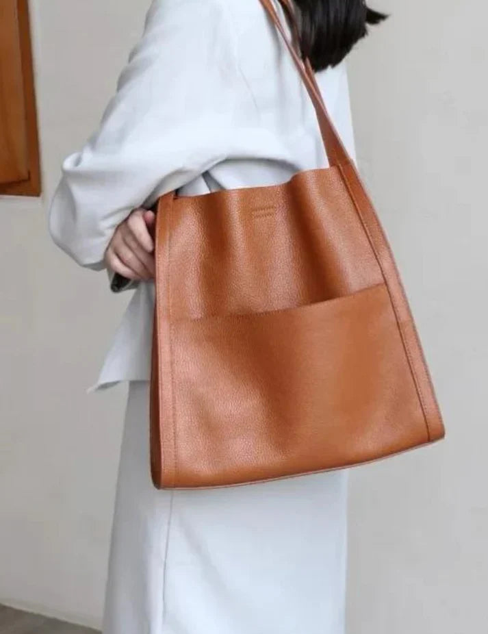 Elegant skuldertaske til kvinder Alsidigt design Holdbart syntetisk stof 1