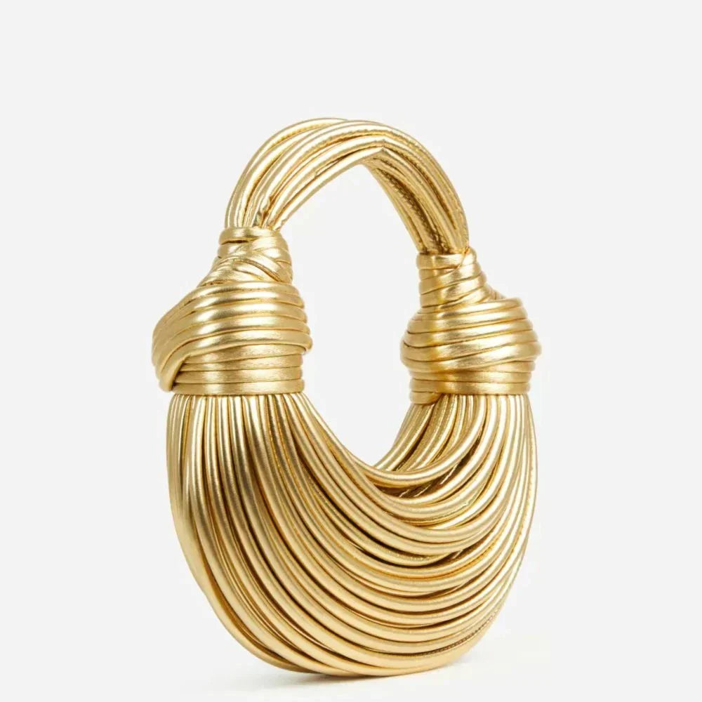 Elegant statement-taske til kvinder Stilfuldt knudedesign Håndværk af høj kvalitet 0