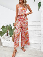 Calpe | Elegant Jumpsuit Blomsterprint