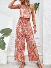 Calpe | Elegant Jumpsuit Blomsterprint
